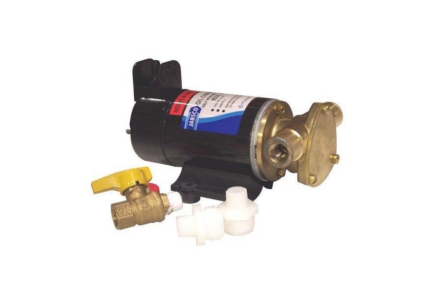 Pump oil changer 24 V reversible to
