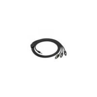 Audio Interconnect Cable XD-MINIRCA-6 2-Channel 3.5mm Mini-to-Dual RCA 6ft