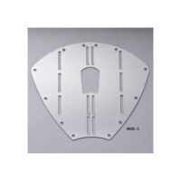 Bow Protection Plate PS3011 320x270mm Stainless Steel 304L Gloss Finish
