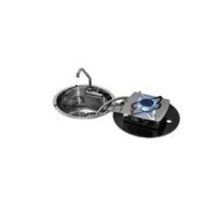 Cooker Gas “Foldy” round sink SS 1 semi-rapid burner foldable