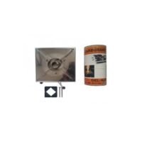 Cooker Set Charlie incl. Stove SS Container and Gel Alcohol Refill Fuel for 12.10.0058