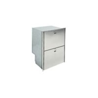 Drawer Freezer 160L Inox Light 12/24V with double drawer BD80F seacop compressor
