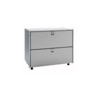 Drawer Freezer 190L Inox Light 12/24V with double drawer BD80F seacop compressor