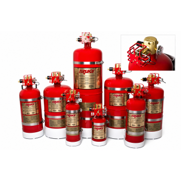 Fire Extinguishing System CG Series Fully Automatic 0.6 kg FK-5-1-12 Agent For Up To 25ft³/0.7m³