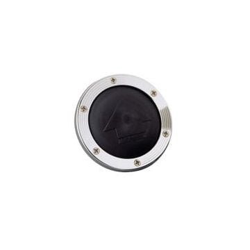 Foot Switch Chrome bezel 12/24V 150A max Dia. 104x21Hx47D mm V stabilized water proof diaphragm with mounting screws