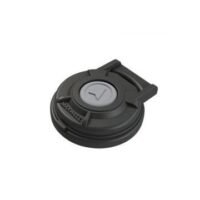 Foot Switch compact Black 12/24V 5A with cover Dia. 65 x 22H mm must be used with solenoid