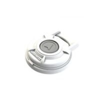 Foot Switch compact White 12/24V 5A with cover Dia. 65 x 22H mm must be used with solenoid