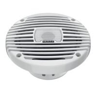 HEX 6.5″ Marine Coaxial Speakers – Total White – 50W RMS – 4Ω (Pair)