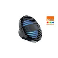 HMX 8″ RGB Marine Coaxial Speakers – Total Black – 100W RMS – 4Ω (Pair)