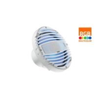 HMX 8″ RGB Marine Coaxial Speakers – Total White – 100W RMS – 4Ω (Pair)