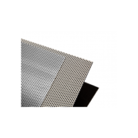 Insulation Sorberscreen PCALU1000 powder coated white without backing 2500 x 1250 mm