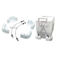 Kit cooler mounting Includes quick disconnect straps, #8 screws & corner stay put