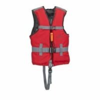 Life jacket Buoy Aid Clubmaster 70N Grey 40 -60 Kg Medium With 2 Adjustable Straps Buckles