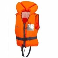 Life jacket Foam Typhoon 100N ISO Large 70-90Kg Adjustable Quick-Fit Crutch Strap With Plastic Buckle