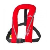 Life jacket Inflatable Zip Pilot 165 Automatic W/Harness Red Rated Buoyancy 150N Actual Buoyancy 165N