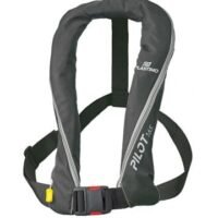 Life jacket Pilot 165 Zip Automatic Harness Black Rated Buoyancy 150 N Actual Buoyancy 165 N