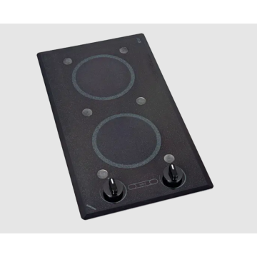 Mediterranean 2 Burner Trimline Cooktop with analog Control 240V Black