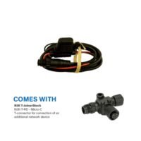 NMEA 2000 Power Cable and T Connector for N2K-PWR-RD