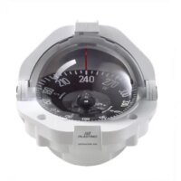Offshore 105 Compass – White Housing | Black Flat Card | Zone ABC (Worldwide)