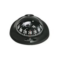Offshore 75 Compass – Flush-Mount | Black Housing | Black Conical Card | Zone ABC (Worldwide)