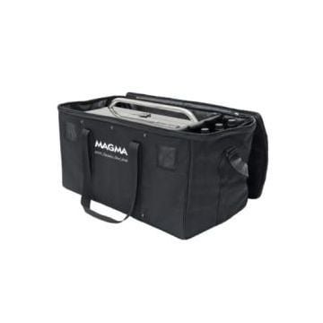 Padded grill carry/storage case for grills with 12"x18" primary cooking grate size