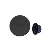 Polishing Pad Black 150mm Dia Velcro Back