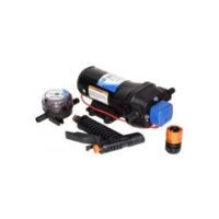 Pump PARMax 4.2 Gpm 24V 50psi heavy duty pressure controlled washdown diaphragm type with snap-in ports