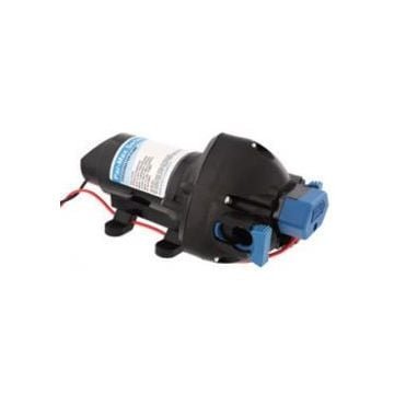 Pump ParMax3 3GPM 24V 40PSI shutoff pressure 3.1A with 2x1/2" straight hose barb and inline