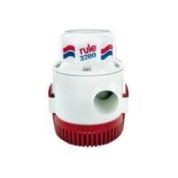 Pump bilge 3700 Gph 12V + 6 ft wire non-automatic rule series