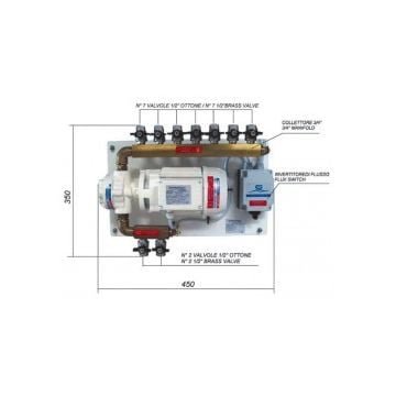 Pump group FQ50 230/400 V 3 Ph 50Hz + accessories