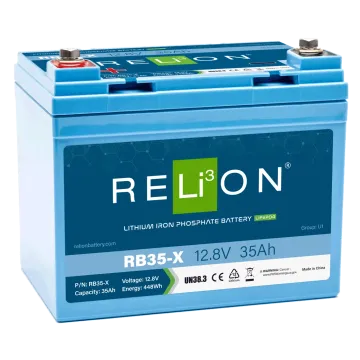 RB35-X 12V 35Ah High Power Deep Cycle Lithium Battery