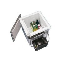 Refrigerator/freezer built-in 40L 12 / 24 V + kit 115 / 230 V vent cooled with black lid