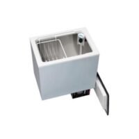 Refrigerator/freezer built-in 41L 12 / 24 V + kit 115 / 230 V vent cooled with black lid