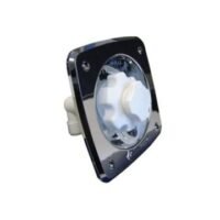 Regulator flush mount Chrome 45psi outlet accepts snap-fit port fittings