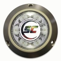 SC-3 Underwater Light – Anodized Aluminium – Surface Mount – Colour Changing – 3000 Lumens
