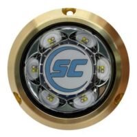 SC-3 Underwater Light – Bronze – Surface Mount – Blue/White – 3000 Lumens