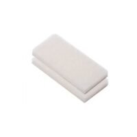 Scrub Pad (30 pcs) White Soft DM260 10 x 25 x 2.5cm
