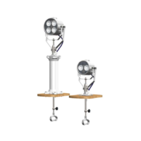 Searchlight LED 180CC 12-32V 20W 600m range at 1 lux 400 mm extended cabin controlled