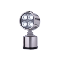 Searchlight LED 181UC round base 12-32V 20W 600m range at 1 lux remote controlled