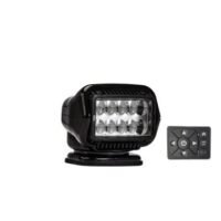 Searchlight LED ST 12V black hard wired dash mount remote 3.7A 20′ harness