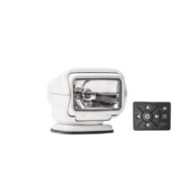 Searchlight LED ST 12V chrome hard wired dash mount remote 3.7A 20′ harness