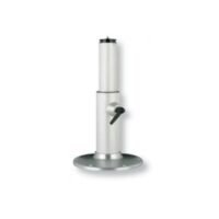 Seat column powermatic 340-430mm adjustable height dia.100/76mm base dia.300mm ribbed aluminium
