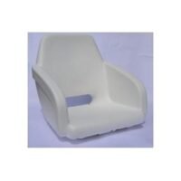 Seat helm “Florida” no cushions white moulded