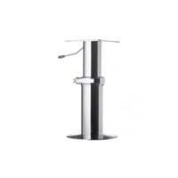 Seat pedestal powermatic 600-790 mm adjustable height column dia. 108/129mm SS316 Inoxx PB300-II model