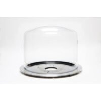 Security dome clear suitable for permanent mounts only
