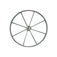 Steering Wheel type 14 Dia. 500 mm Chrome fitting SS spoke, hub & rim