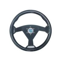 Steering Wheel type84 Dia.350 Black anodized centre Carbon textured sport rim