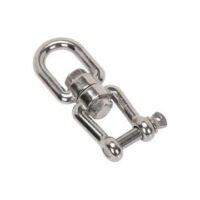 Swivel eye & Jaw SS316 8mm