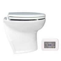 Toilet 14” 12V Angled Back Deluxe Flush Type With Valve