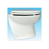 Toilet 14″ 12V slanted+solenoid valve deluxe flush type